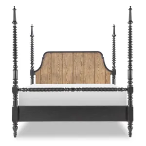 Vintage Market Complete Bobbin Post Bed - Queen