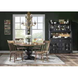 Vintage Market Turned Spindle Side Chair