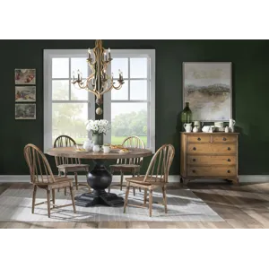 Vintage Market Windsor Side Chair V Shape