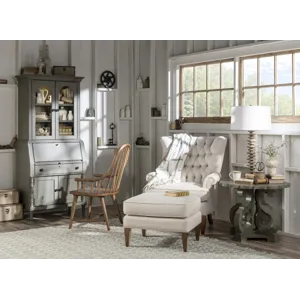 Vintage Market Secretary Cabinet Complete