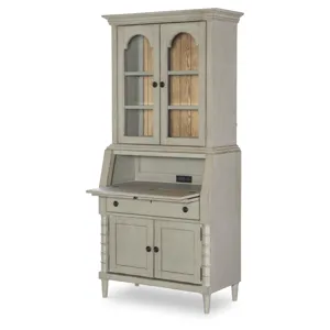 Vintage Market Secretary Cabinet Complete