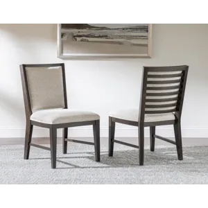 Architect Upholstered Ladderback Side Chair