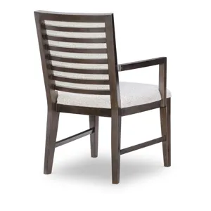 Architect Upholstered Ladderback Arm Chair
