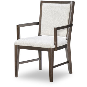 Architect Upholstered Ladderback Arm Chair
