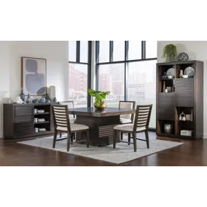 Architect Upholstered Ladderback Side Chair