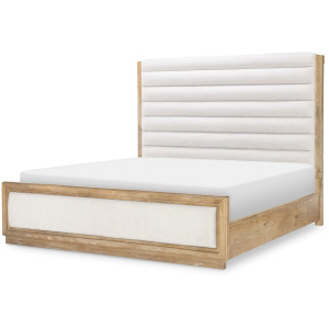 Torrance Complete Channeled Uphostered Panel Bed - King