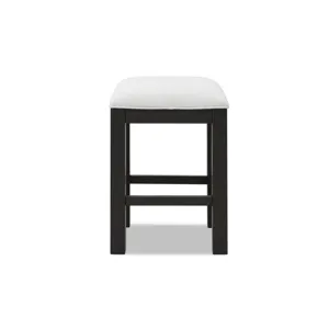 Today's Traditions Upholstered Backless Counter Stool