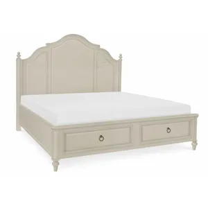 Brookhaven Panel Bed W Stg Fb K