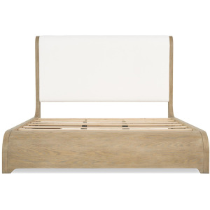 Flow Complete Upholstered Sleigh Bed - Queen