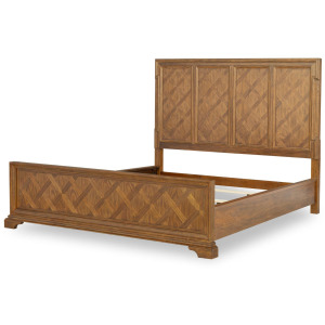 Echelon Complete Parquet Panel Bed - King
