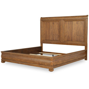 Echelon Complete Upholstered Sleigh Bed - King