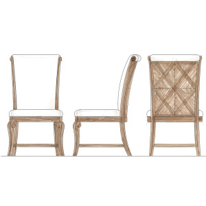 Echelon Upholstered Side Chair