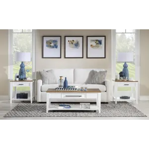 Jasper Cocktail Table W/Casters