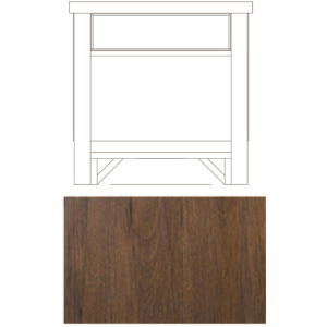 Lake House Open Nightstand