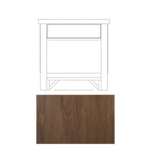 Lake House Open Nightstand