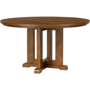 Lake House Complete Round Pedestal Dining Table