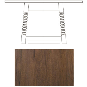 Lake House Round Pedestal Table