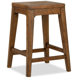 Lake House Counter Height Backless Stool