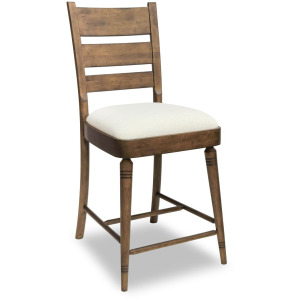 Lake House Ladder Back Counter Height Stool