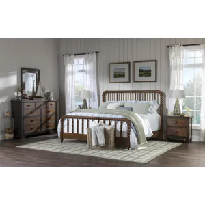 Lake House Two Tone Drawer Nightstand