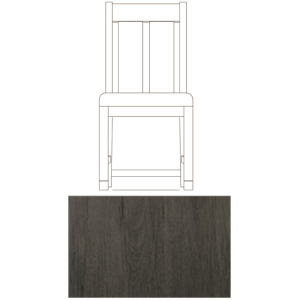 Lake House Wood Counter Height Chair