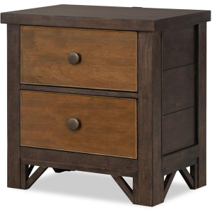 Lake House Two Tone Drawer Nightstand