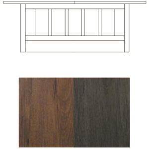 Lake House Trestle Dining Table