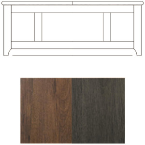 Lake House Sliding Top Cocktail Table