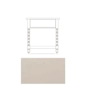 Lake House Jenny Lind Open Nightstand