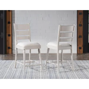 Lake House Ladder Back Counter Height Stool