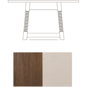 Lake House Round Pedestal Table