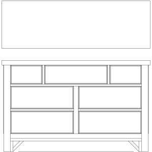 Lake House Youth Dresser