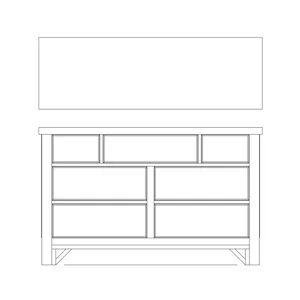 Lake House Youth Dresser