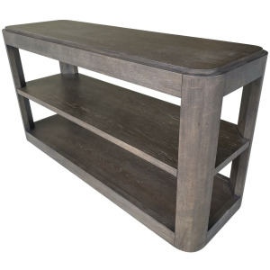 Lancia Sofa Table With Wood Top