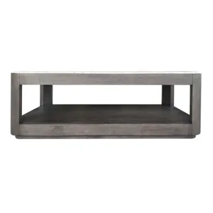 Lancia Rectangle Cocktail Table With Stone Top