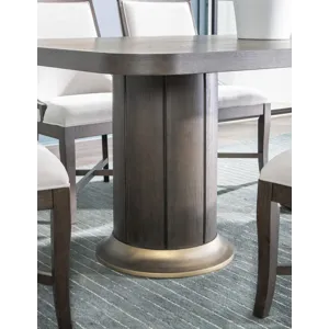 Lancia Complete Double Pedestal Dining Table