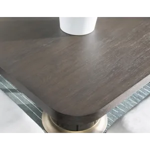 Lancia Complete Double Pedestal Dining Table