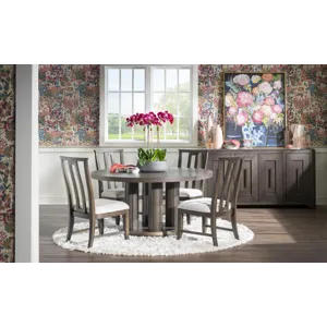 Lancia Complete Round Dining Table