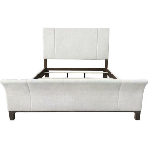 Harmony Upholstered Sleigh Headboard - Queen
