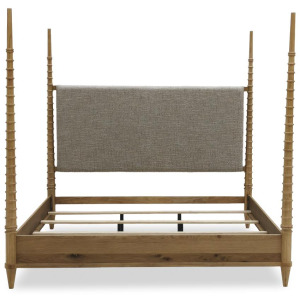 Seraphina Upholstered Poster Headboard - King
