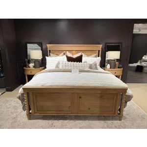 Seraphina Panel Bed - Queen