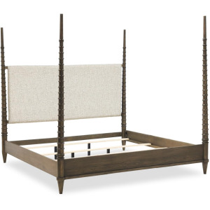 Seraphina Upholstered Poster Bed