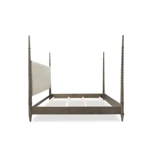 Seraphina Upholstered Poster Bed - Queen