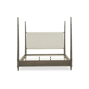 Seraphina Upholstered Poster Bed - Queen