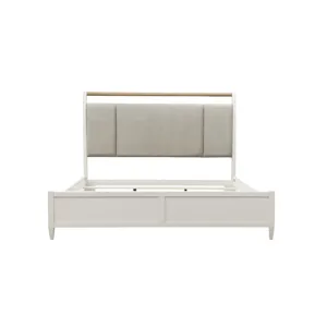 Reflections Complete Upholstered Sleigh Bed - Queen