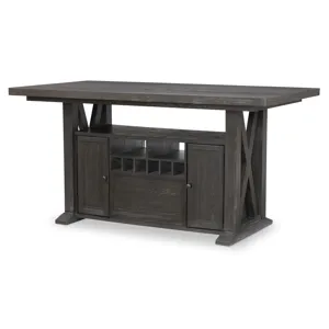 Briarwood Complete Counter Height Table W. Storage