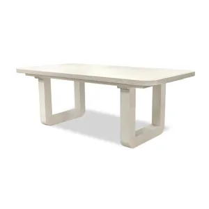 Maren Double Pedestal Dining Table W. Leaf