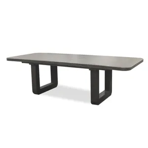 Maren Double Pedestal Dining Table W. Leaf