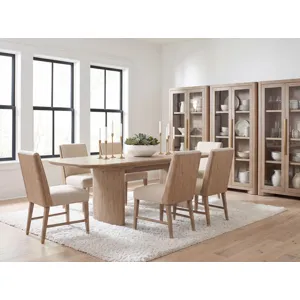 Alden Wood Back Upholstered Side Chair