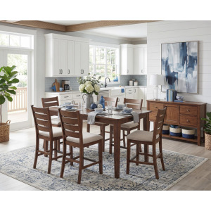 Hartford 7 PC Counter Height Dining Set